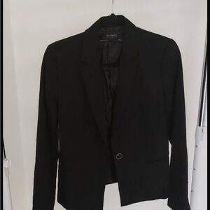Zara Classic Black Suit Jacket